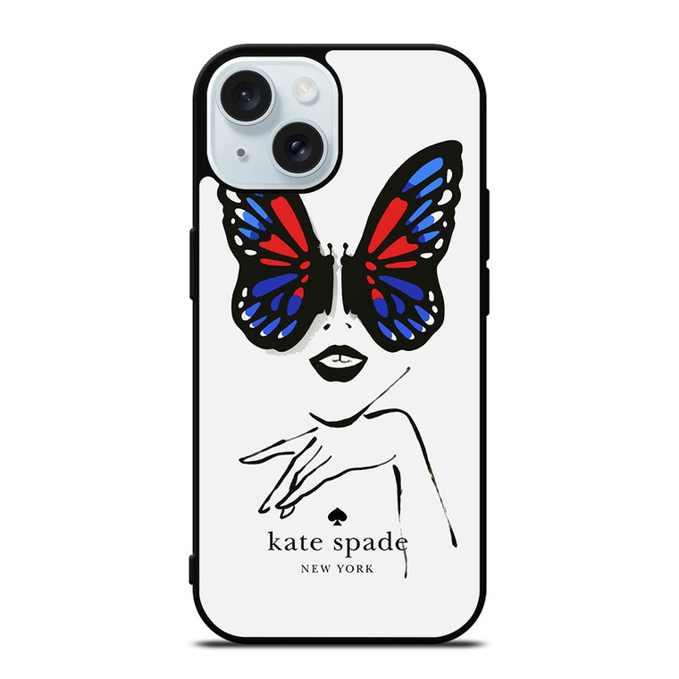 KATE SPADE BUTTERFLY iPhone 15 Case Cover