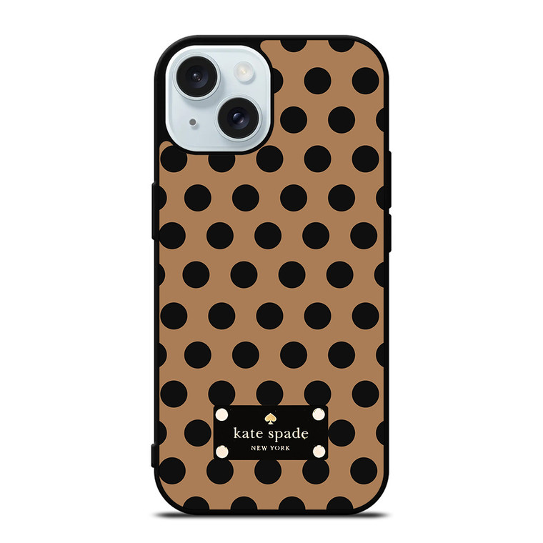 KATE SPADE POLKADOTS iPhone 15 Case Cover