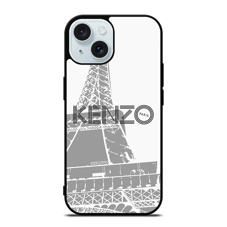 KENZO PARIS EIFFEL TOWER iPhone 15 Case Cover