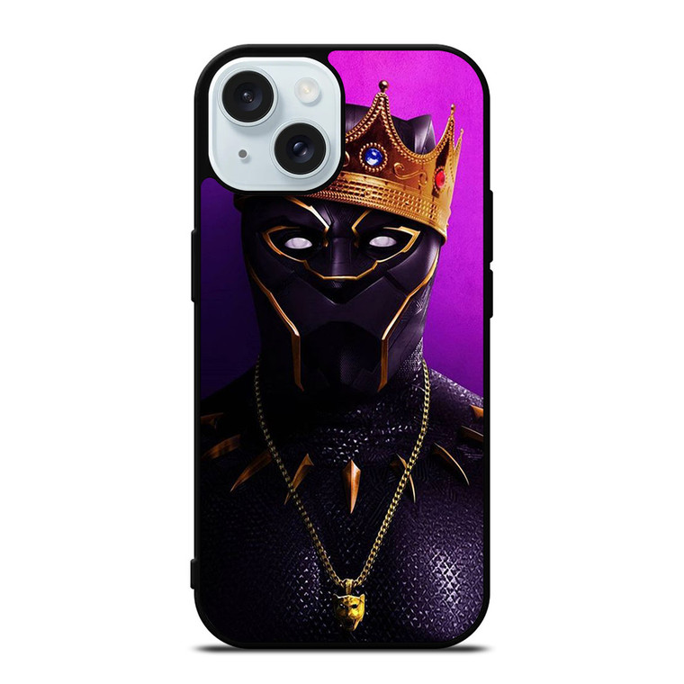 KING BLACK PANTHER iPhone 15 Case Cover KING BLACK PANTHER iPhone 15 Case Cover