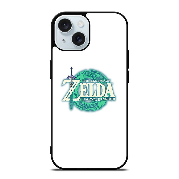 LEGEND OF ZELDA TEARS OF THE KINGDOM LOGO iPhone 15 Case Cover