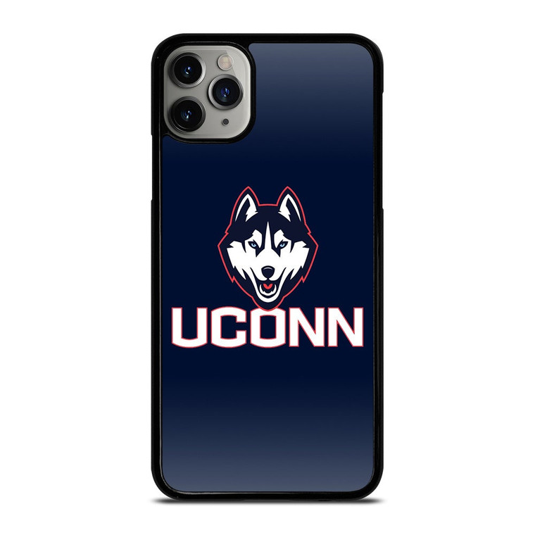 UCONN HUSKIES BASKETBALL LOGO iPhone 11 Pro Max Case Cover