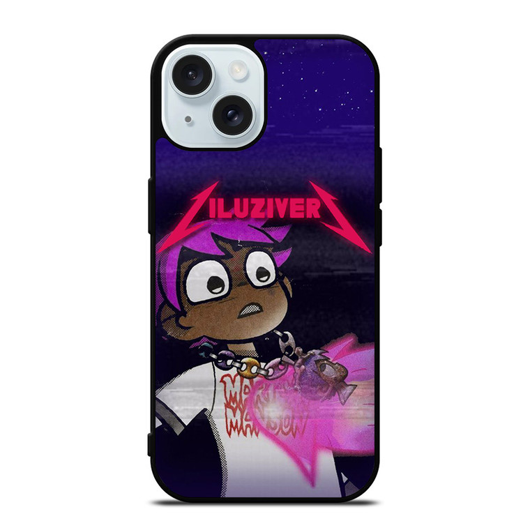 LIL UZI VERT RAPPER CARTOON iPhone 15 Case Cover