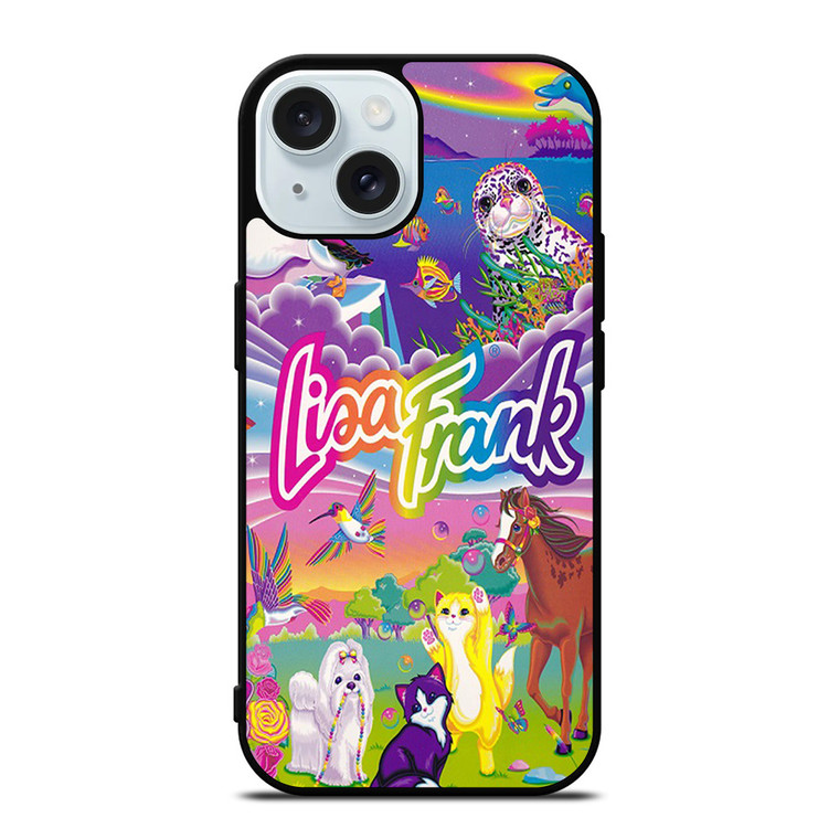 LISA FRANK LOGO iPhone 15 Case Cover