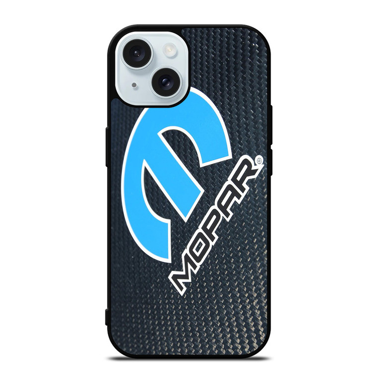 LOGO MOPAR CARBON iPhone 15 Case Cover