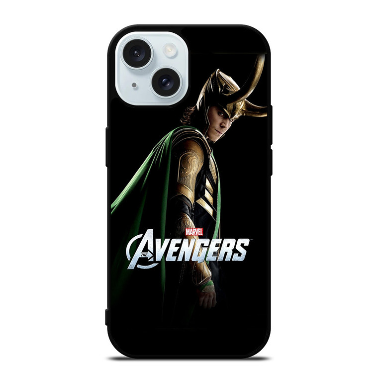 LOKI THE AVENGERS MARVEL iPhone 15 Case Cover
