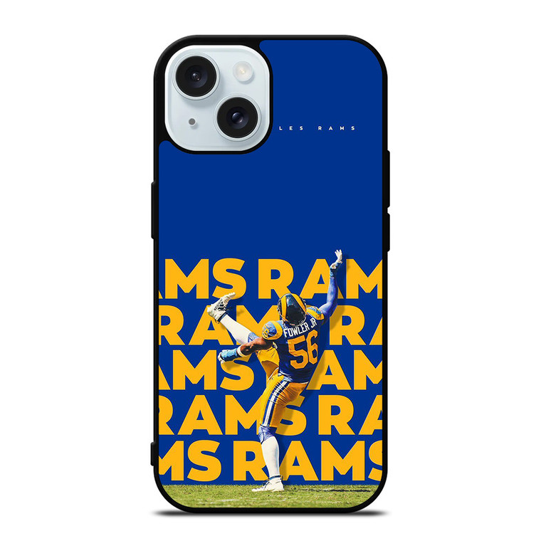 LOS ANGELES RAMS DANTE FOWLER JR iPhone 15 Case Cover