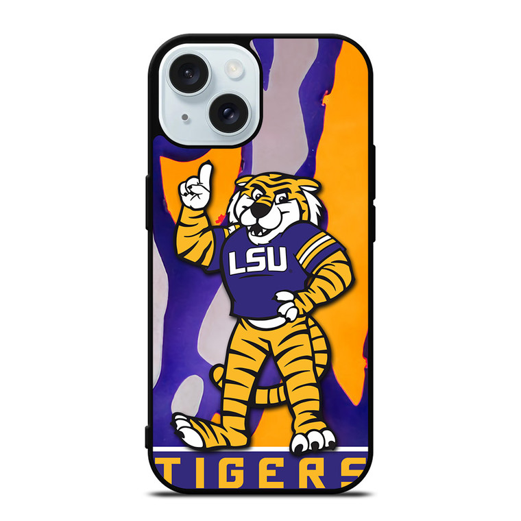 LSU TIGERS FOOTBALL TEAM 3 iPhone 15 Case Cover