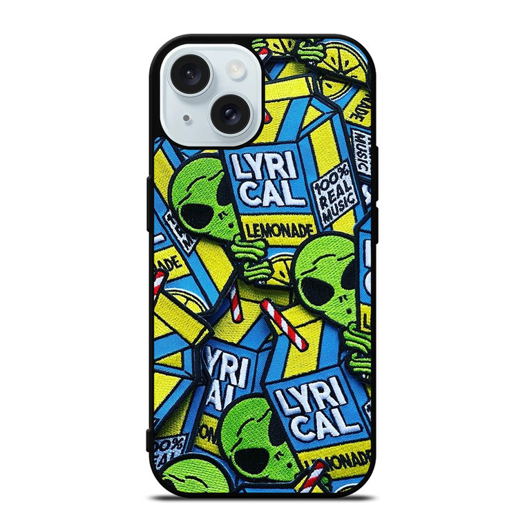 LYRICAL LEMONADE ALIEN COLLAGE iPhone 15 Case Cover