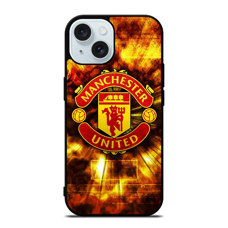 MANCHESTER UNITED FOOTBALL CLUB iPhone 15 Case Cover