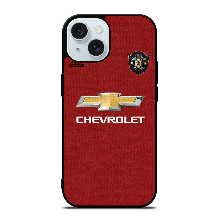 MANCHESTER UNITED NEW HOME JERSEY iPhone 15 Case Cover