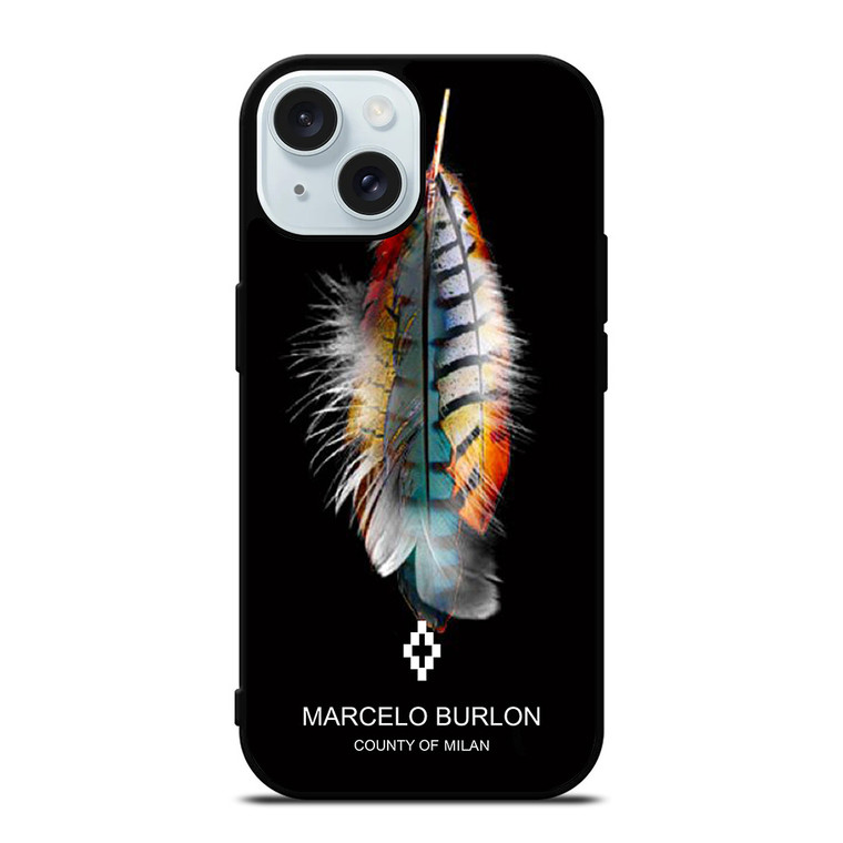 MARCELO BURLON iPhone 15 Case Cover