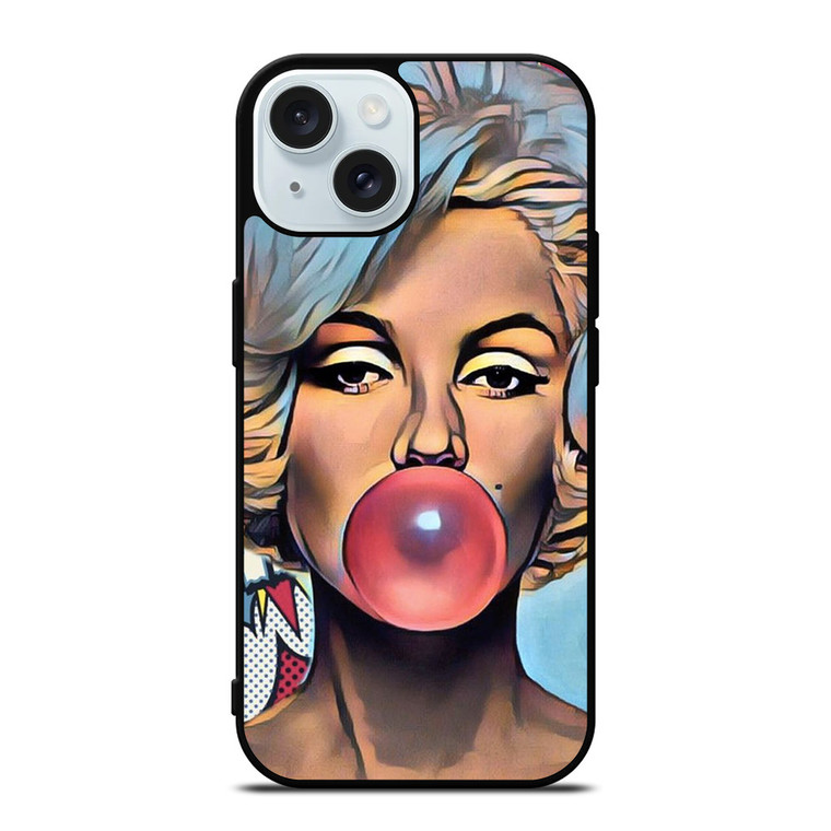 MARILYN MONROE POP ART iPhone 15 Case Cover