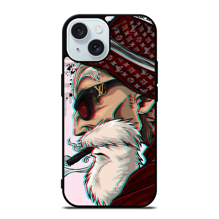 MASTER ROSHI DRAGON BALL ANIME iPhone 15 Case Cover