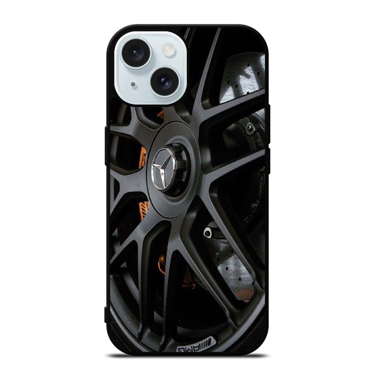 MERCEDES BENZ AMG WHEEL LOGO iPhone 15 Case Cover