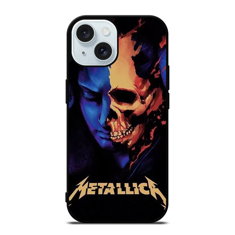 METALLICA BAND WORLDWIDE TOUR iPhone 15 Case Cover