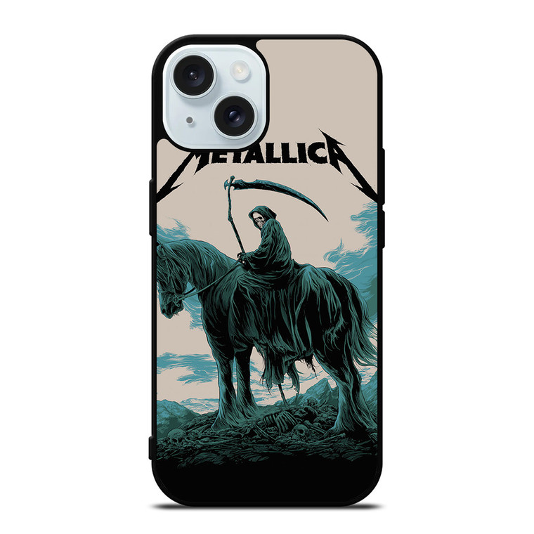 METALLICA METAL BAND iPhone 15 Case Cover