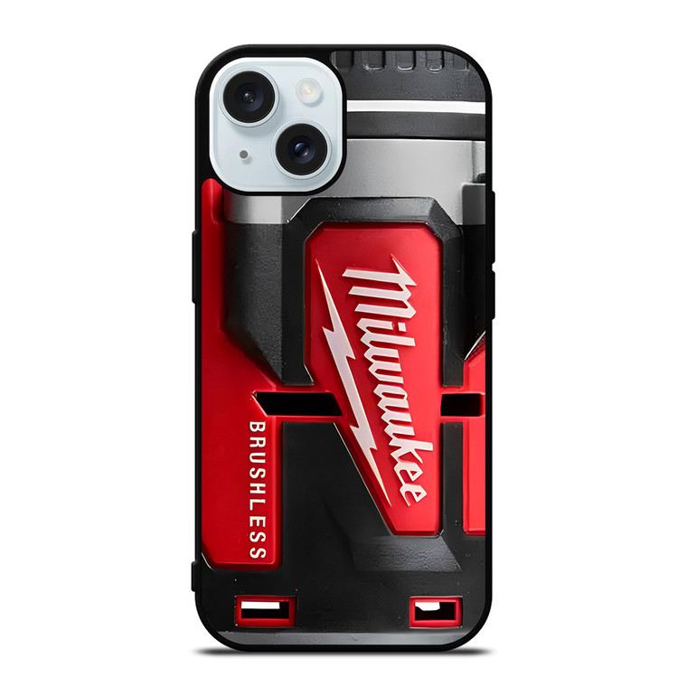 MILWAUKEE TOOL DRILL iPhone 15 Case Cover