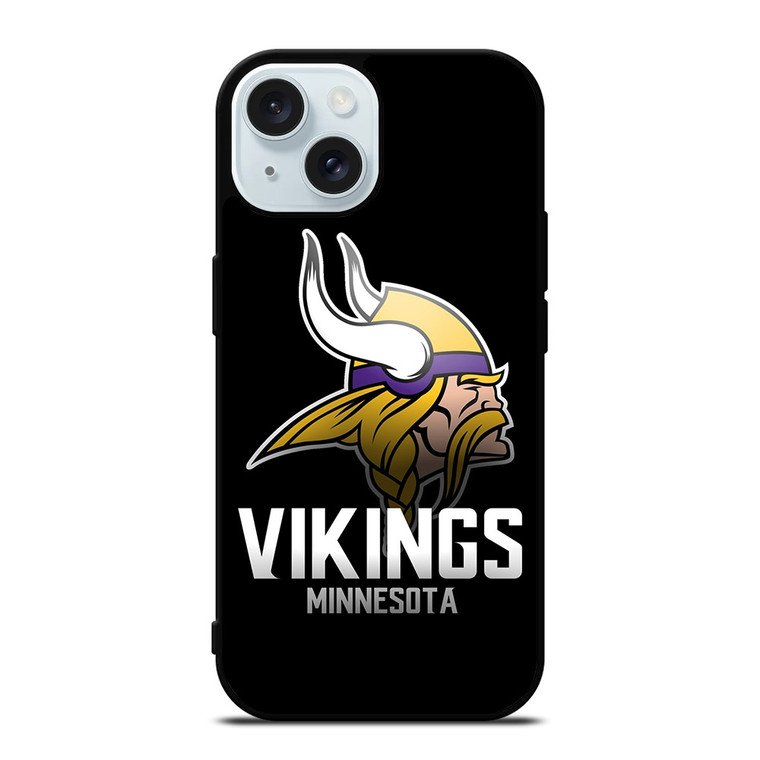MINNESOTA VIKINGS LOGO iPhone 15 Case Cover
