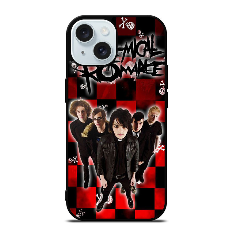 MY CHEMICAL ROMANCE BAND iPhone 15 Case Cover