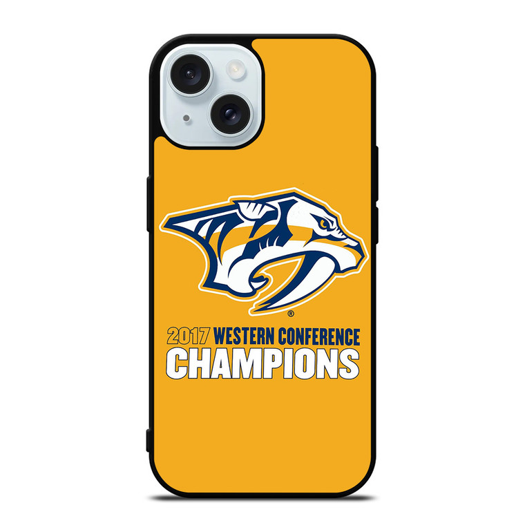 NASHVILLE PREDATORS LOGO 1 iPhone 15 Case Cover