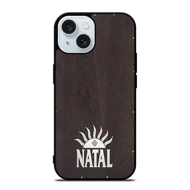 NATAL DRUM WOODEN CAJON LOGO iPhone 15 Case Cover