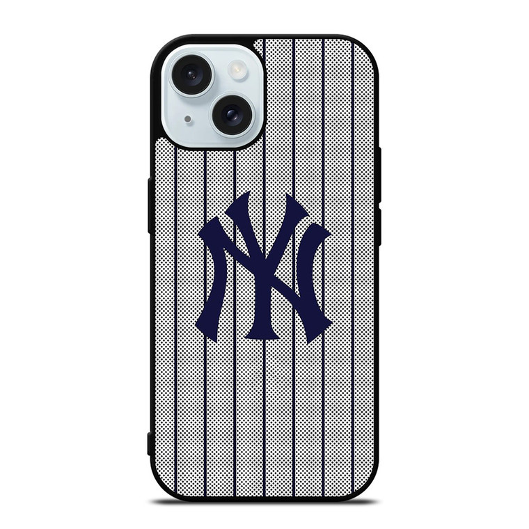 NEW YORK YANKEES ICON LOGO BASEBALL iPhone 15 Case Cover