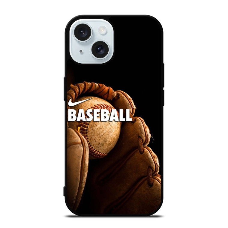 NIKE BASEBALL LOGO iPhone 15 Case Cover