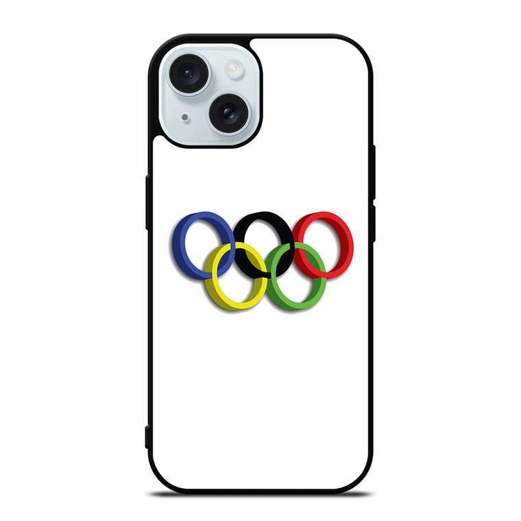 OLYMPIC RINGS LOGO iPhone 15 Case Cover