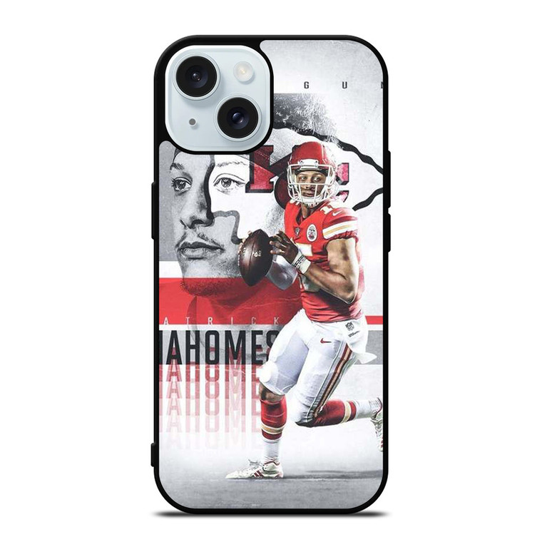 PATRICK MAHOMES KANSAS CITY CHIEFS NFL iPhone 15 Case Cover