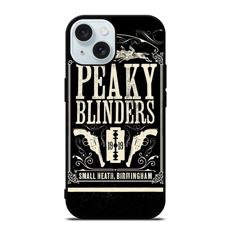 PEAKY BLINDERS 1919 BIRMINGHAM iPhone 15 Case Cover