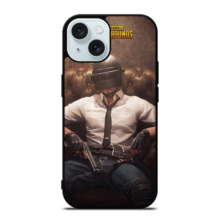 PUBG PLAYERUNKNOWN'S POSTER iPhone 15 Case Cover