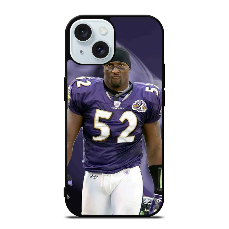 RAY LEWIS BALTIMORE RAVENS NFL 2 iPhone 15 Case Cover