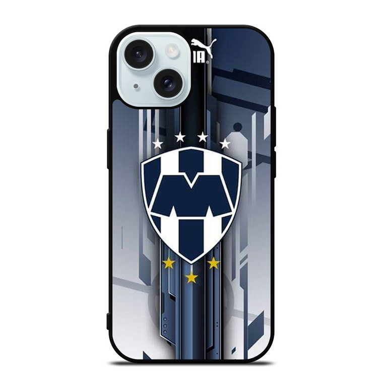 RAYADOS MONTERREY FC LOGO iPhone 15 Case Cover