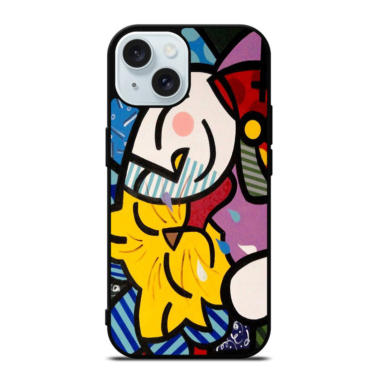 ROMERO BRITTO iPhone 15 Case Cover