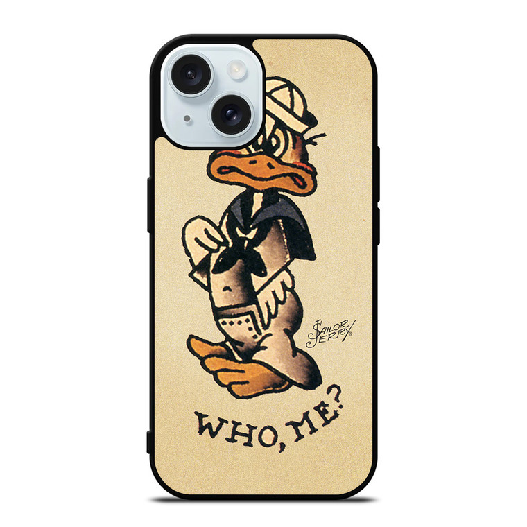 SAILOR JERRY DUCK TATTOO iPhone 15 Case Cover