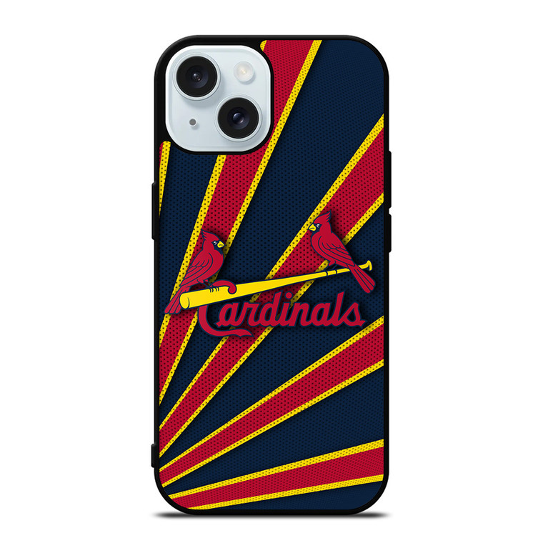 SAINT LOUIS CARDINALS TEAM LOGO iPhone 15 Case Cover
