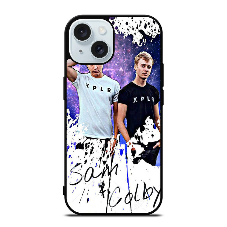 SAM AND COLBY ART iPhone 15 Case Cover