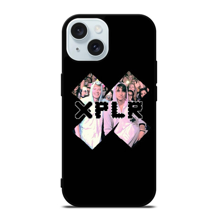 SAM AND COLBY XPLR LOGO iPhone 15 Case Cover