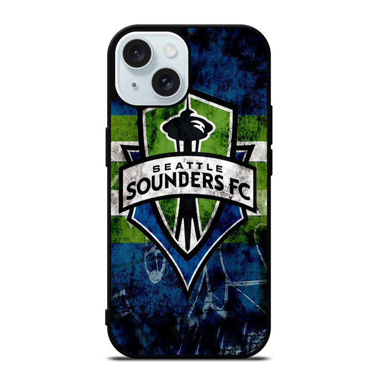 SEATTLE SOUNDERS FC ICON iPhone 15 Case Cover