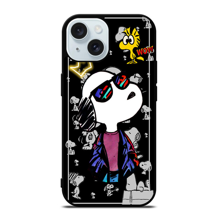 SNOOPY COOL CARTOON iPhone 15 Case Cover
