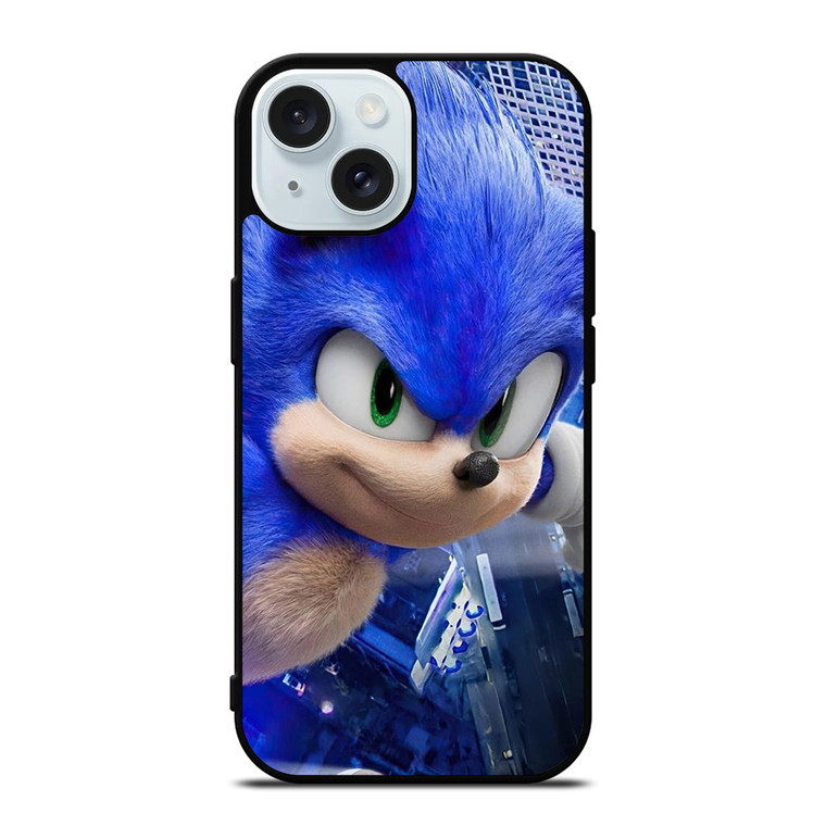 SONIC THE HEDGEHOG THE MOVIE iPhone 15 Case Cover