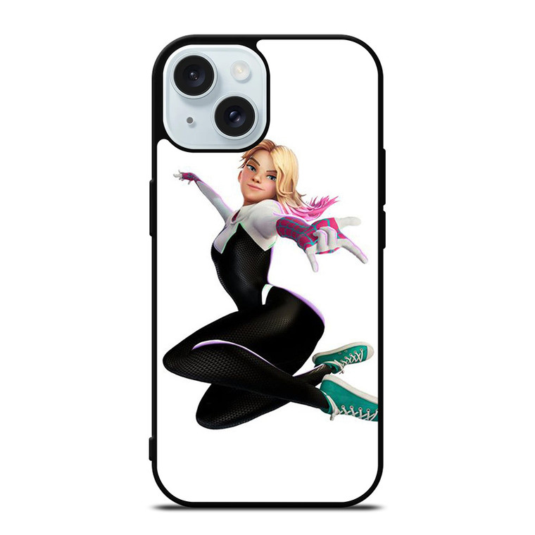 SPIDER GWEN SPIDER WOMAN SPIDER VERSE iPhone 15 Case Cover