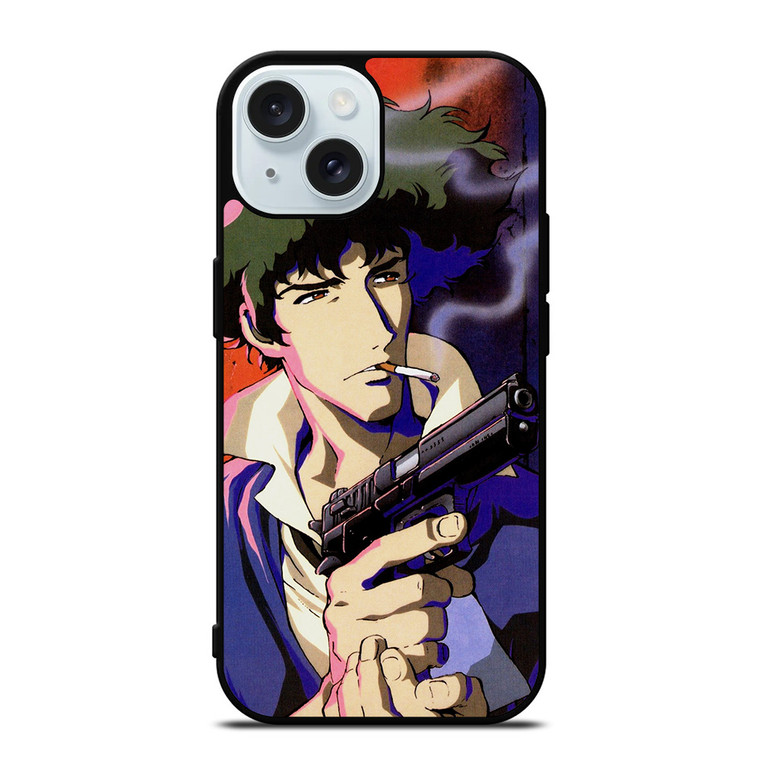SPIKE SPIEGEL SMOKING COWBOY BEBOP iPhone 15 Case Cover