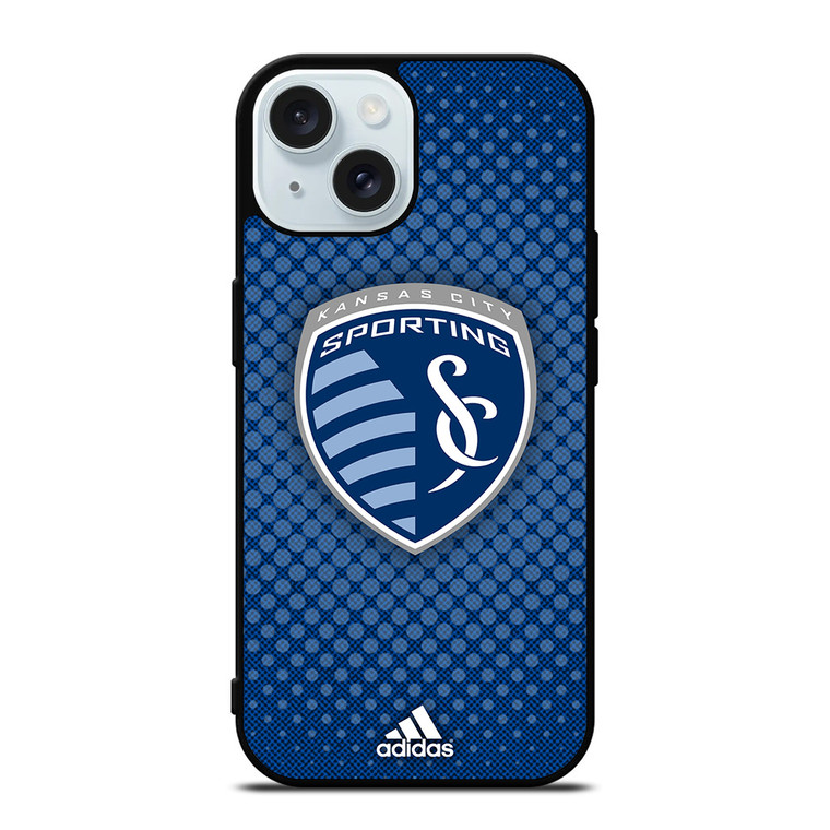 SPORTING KANSAS CITY SOCCER MLS ADIDAS iPhone 15 Case Cover