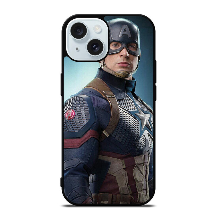 STEVE ROGERS CAPTAIN AMERICA AVENGERS iPhone 15 Case Cover