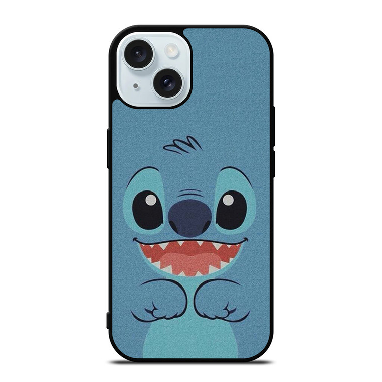 STITCH CUTE DISNEY CARTOON iPhone 15 Case Cover