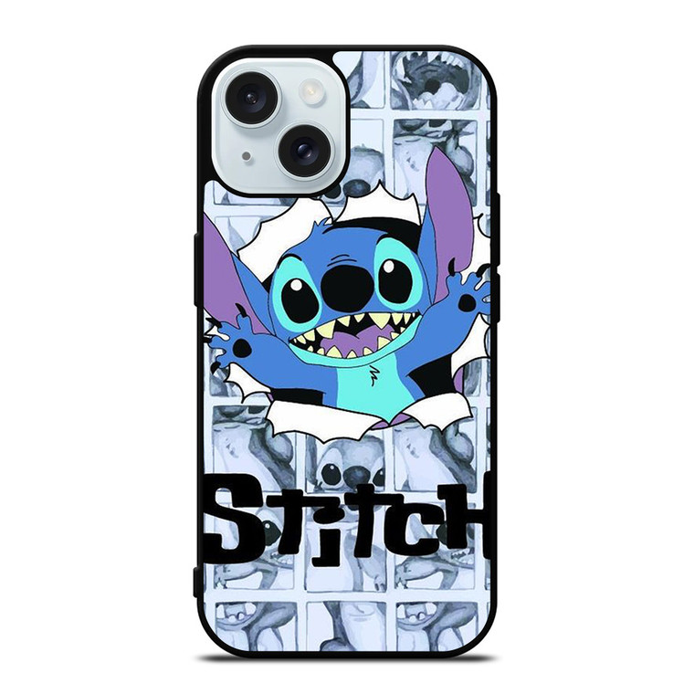 STITCH DISNEY CARTOON SURPRISE iPhone 15 Case Cover