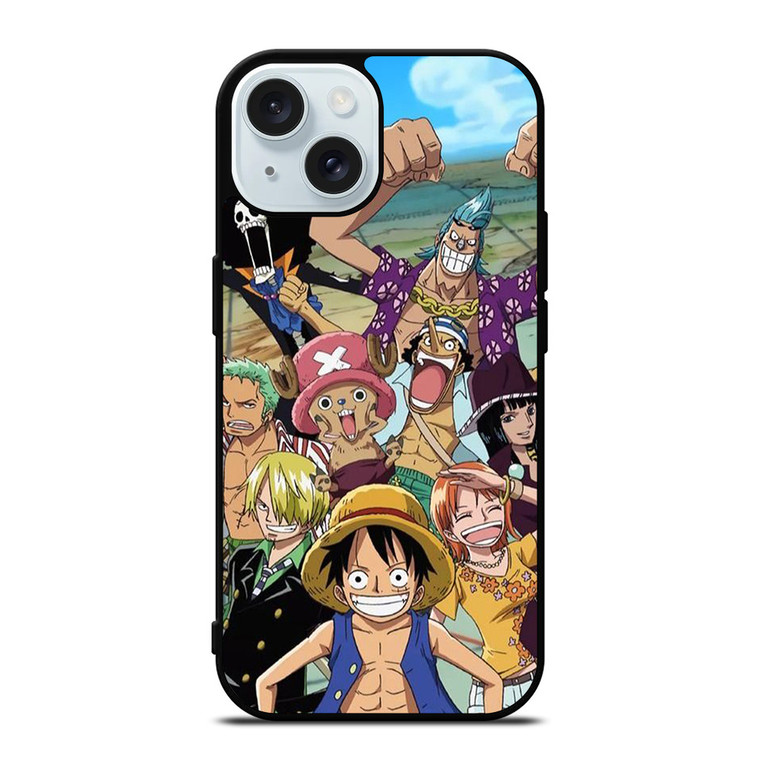 STRAW HAT PIRATES ONE PIECE iPhone 15 Case Cover
