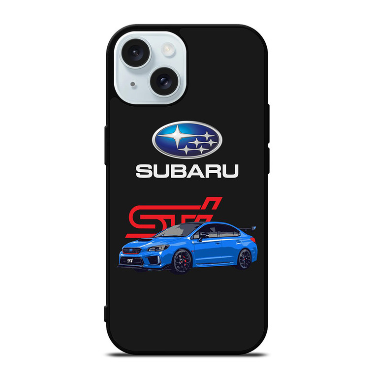 SUBARU STI CAR iPhone 15 Case Cover